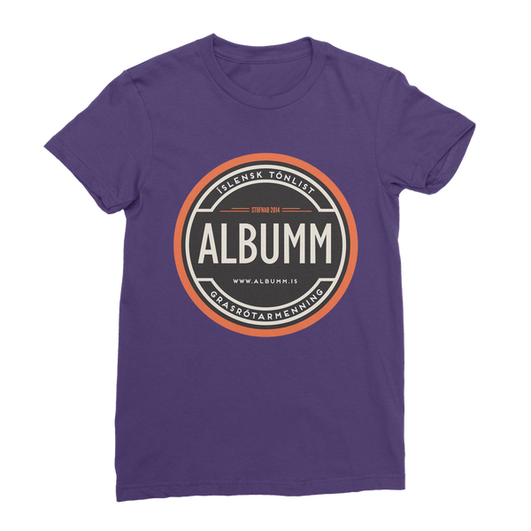 albumm-logo-net ﻿Premium Jersey Women's T-Shirt