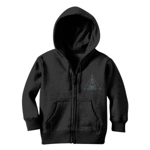 Zen Meditation-01 ﻿Classic Kids Zip Hoodie