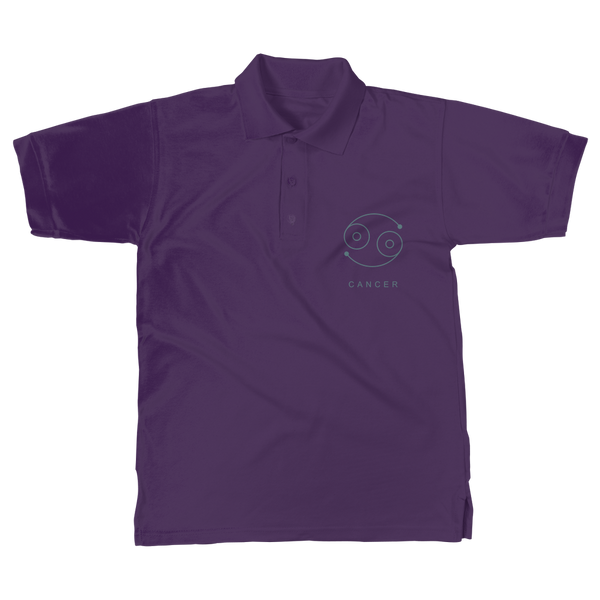 cancer-01 ﻿Classic Adult Polo Shirt