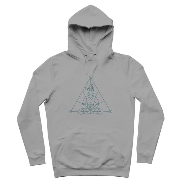 Zen Meditation-01 ﻿Premium Adult Hoodie