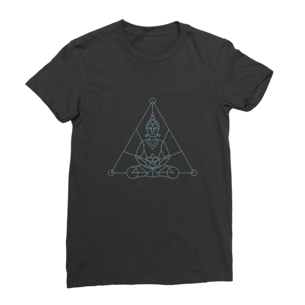 Zen Meditation-01 ﻿Premium Jersey Women's T-Shirt