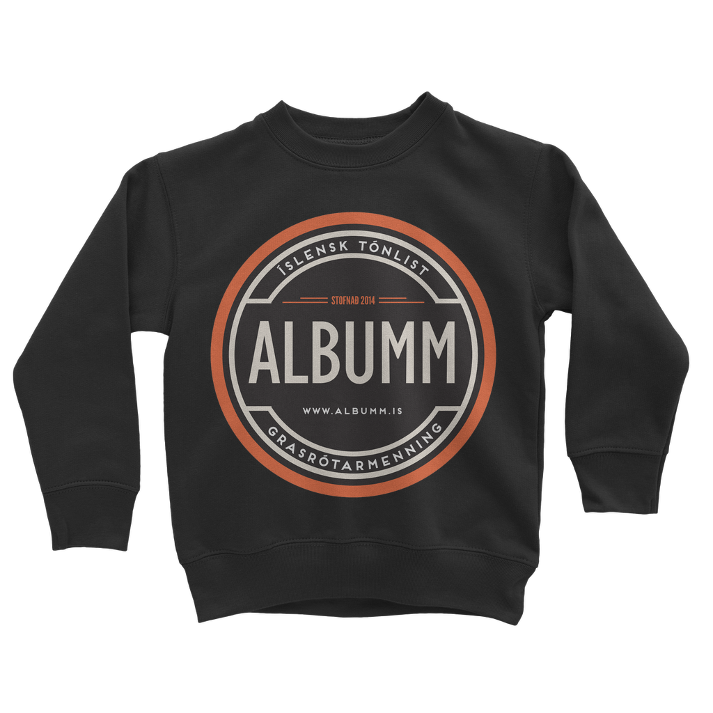 albumm-logo-net ﻿Classic Kids Sweatshirt