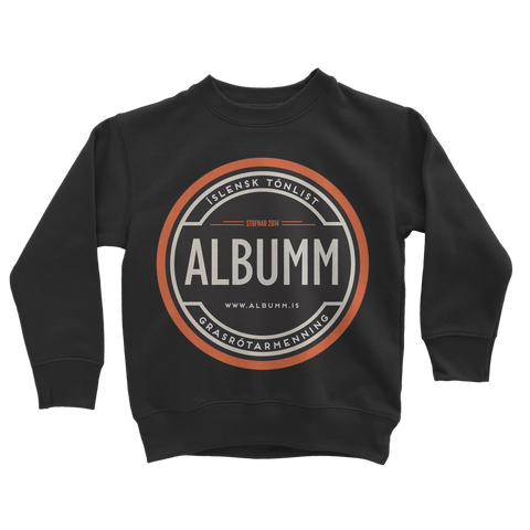 albumm-logo-net ﻿Classic Kids Sweatshirt