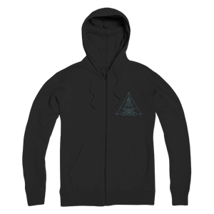 Zen Meditation-01 ﻿Premium Adult Zip Hoodie