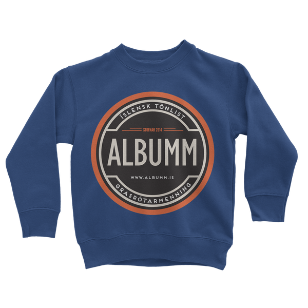 albumm-logo-net ﻿Classic Kids Sweatshirt