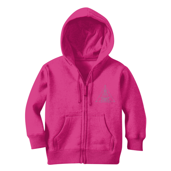 Zen Meditation-01 ﻿Classic Kids Zip Hoodie