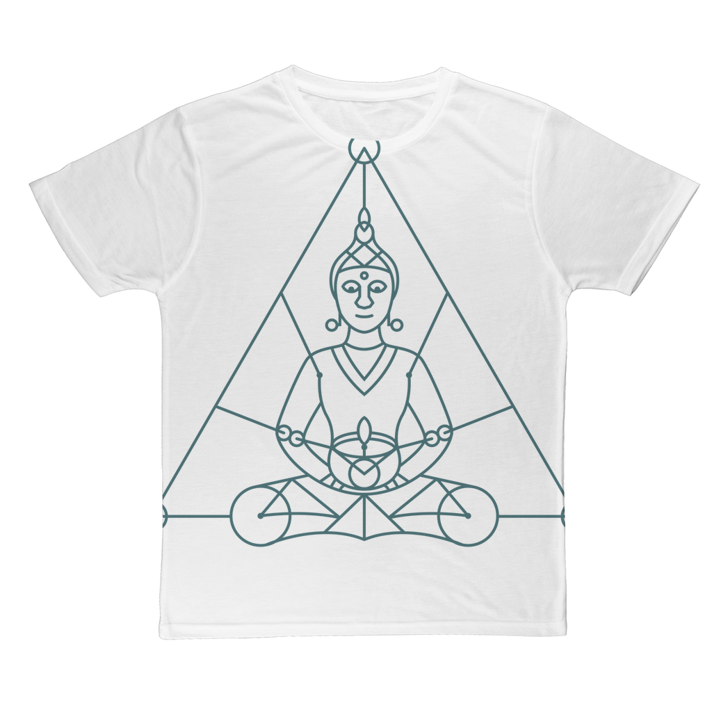 Zen Meditation-01 ﻿Classic Sublimation Adult T-Shirt