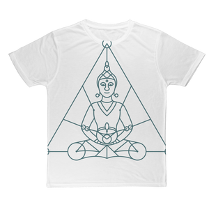 Zen Meditation-01 ﻿Classic Sublimation Adult T-Shirt