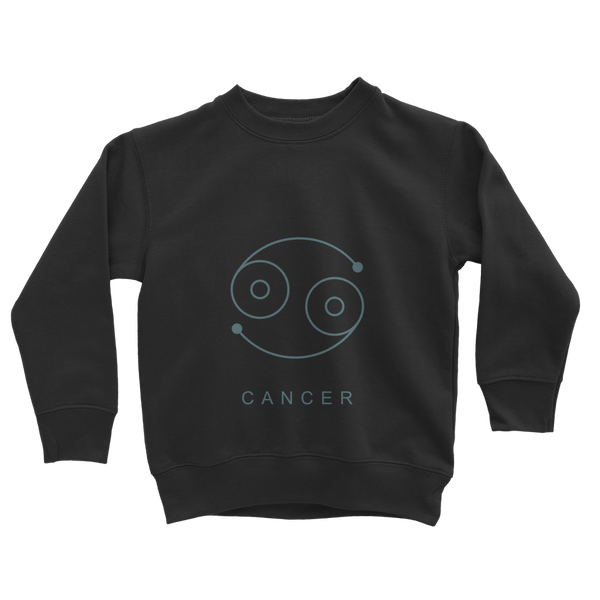 cancer-01 ﻿Classic Kids Sweatshirt