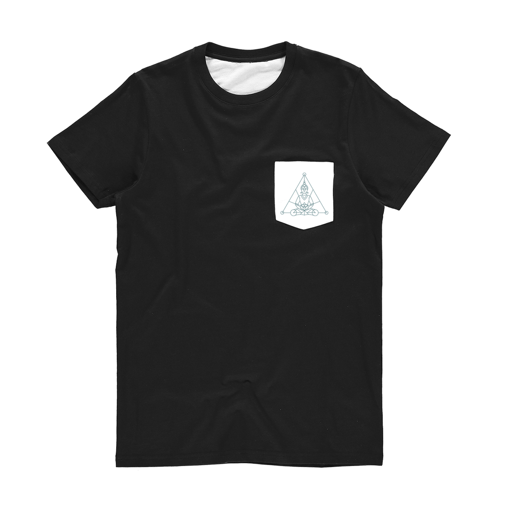 Zen Meditation-01 ﻿Classic Sublimation Pocket T-Shirt