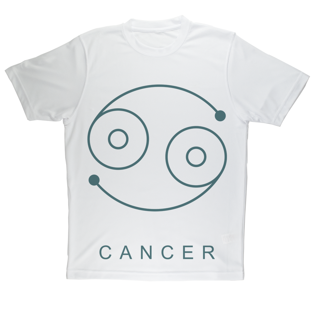 cancer-01 ﻿Sublimation Performance Adult T-Shirt