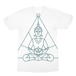 Zen Meditation-01 ﻿Premium Sublimation Adult T-Shirt