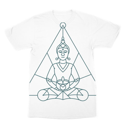 Zen Meditation-01 ﻿Premium Sublimation Adult T-Shirt