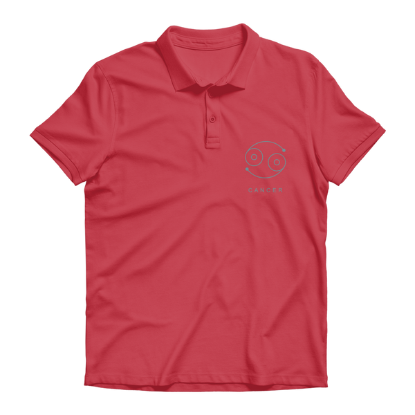 cancer-01 ﻿Premium Adult Polo Shirt