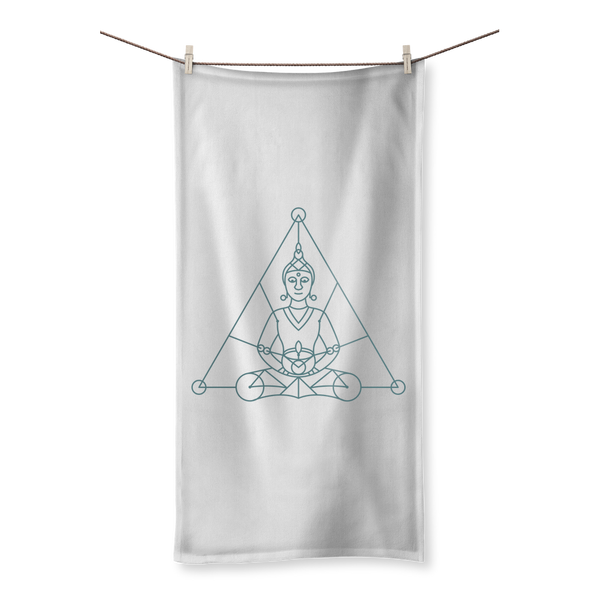 Zen Meditation-01 ﻿Sublimation All Over Towel