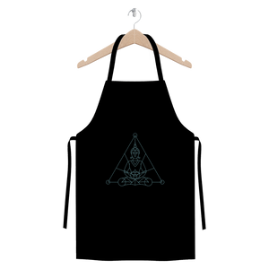 Zen Meditation-01 ﻿Premium Jersey Apron