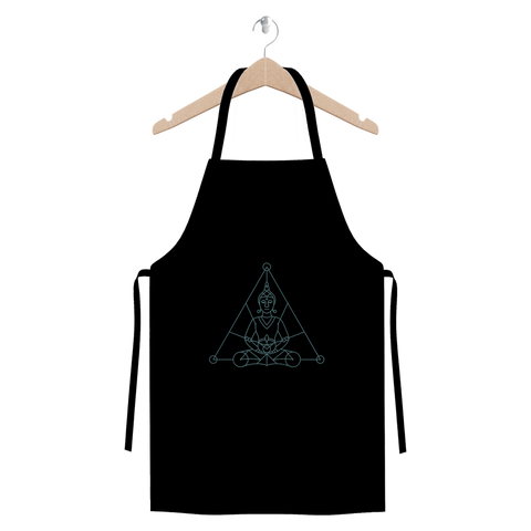 Zen Meditation-01 ﻿Premium Jersey Apron