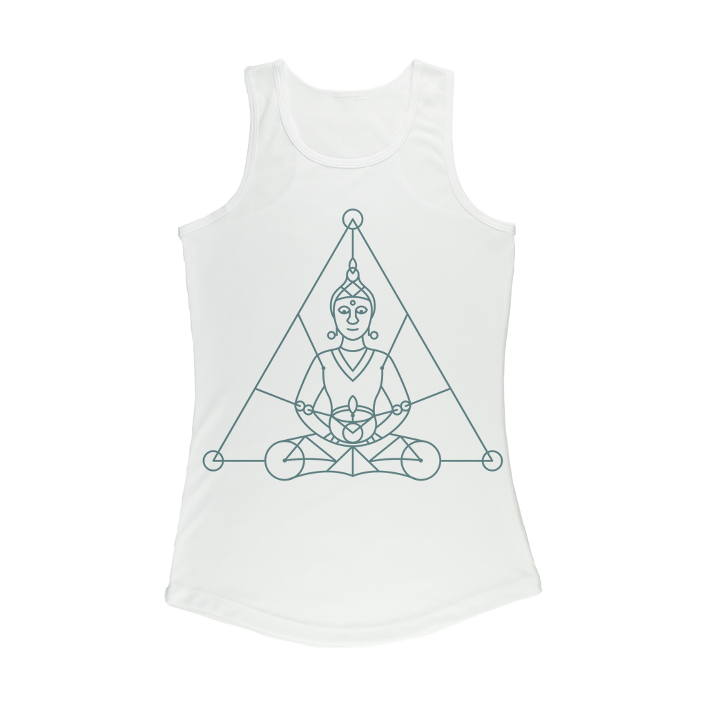 Zen Meditation-01 ﻿Women Performance Tank Top