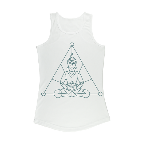 Zen Meditation-01 ﻿Women Performance Tank Top