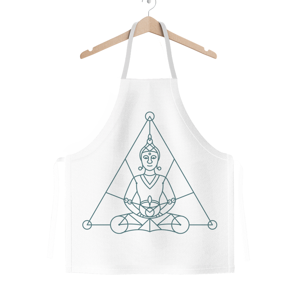 Zen Meditation-01 ﻿Classic Sublimation Adult Apron