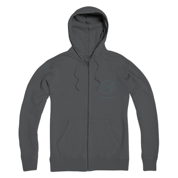 cancer-01 ﻿Premium Adult Zip Hoodie