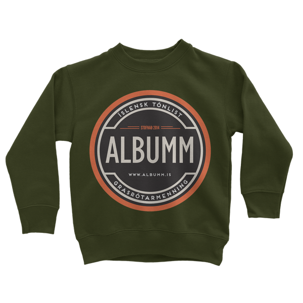 albumm-logo-net ﻿Classic Kids Sweatshirt