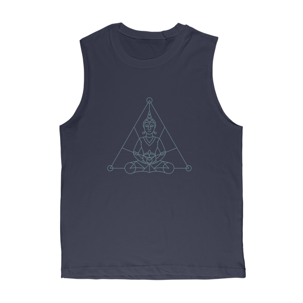 Zen Meditation-01 ﻿Premium Adult Muscle Top