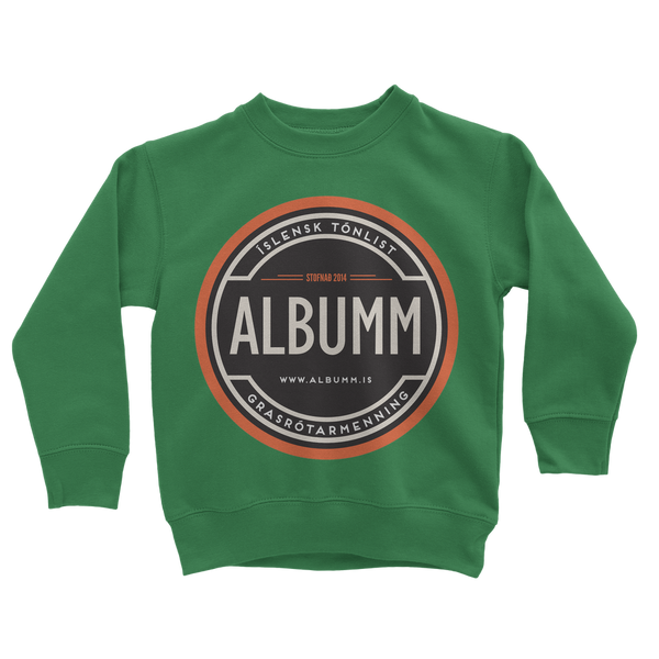 albumm-logo-net ﻿Classic Kids Sweatshirt