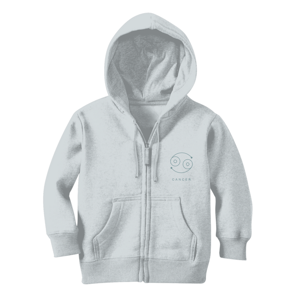 cancer-01 ﻿Classic Kids Zip Hoodie