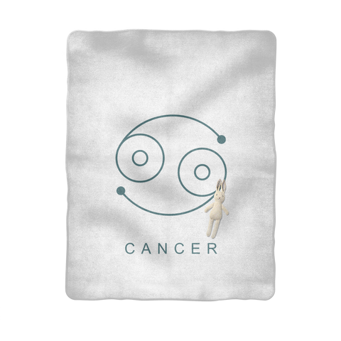 cancer-01 ﻿Sublimation Baby Blanket