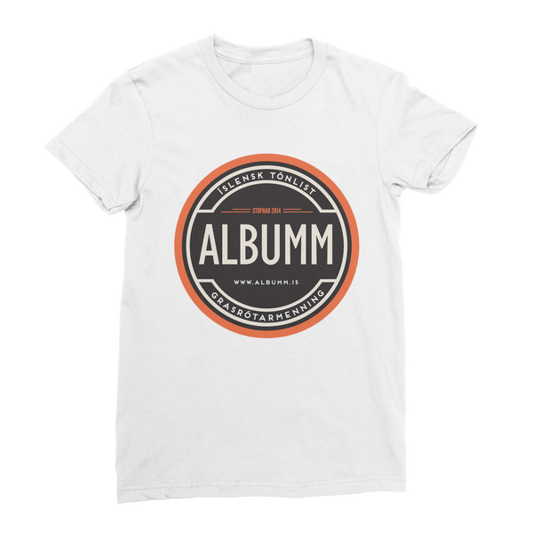 albumm-logo-net ﻿Premium Jersey Women's T-Shirt