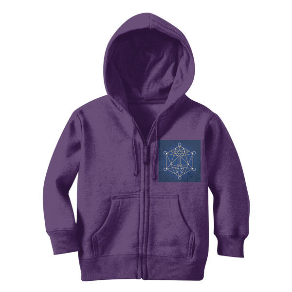 The Key - Color-01 ﻿Classic Kids Zip Hoodie