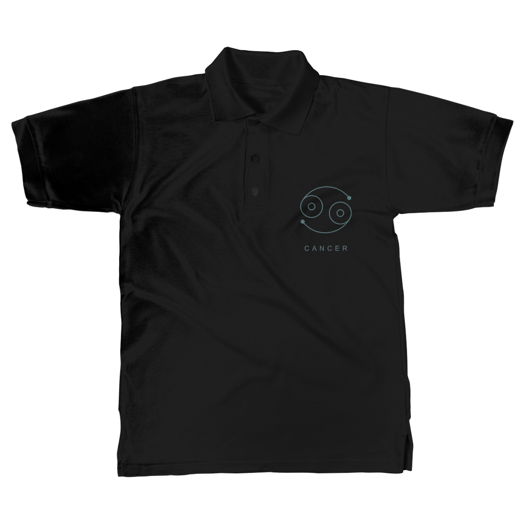 cancer-01 ﻿Classic Adult Polo Shirt