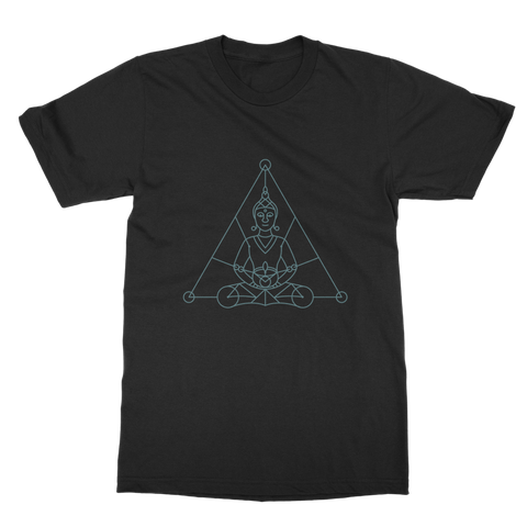 Zen Meditation-01 ﻿Classic Adult T-Shirt