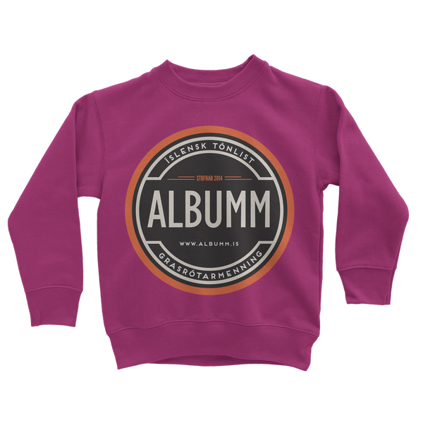 albumm-logo-net ﻿Classic Kids Sweatshirt