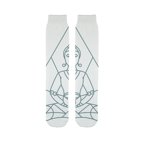 Zen Meditation-01 ﻿Sublimation Tube Sock