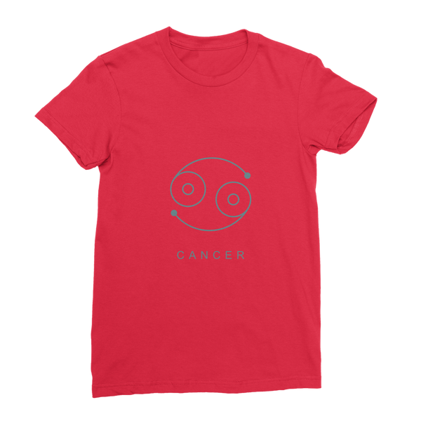 cancer-01 ﻿Premium Jersey Women's T-Shirt