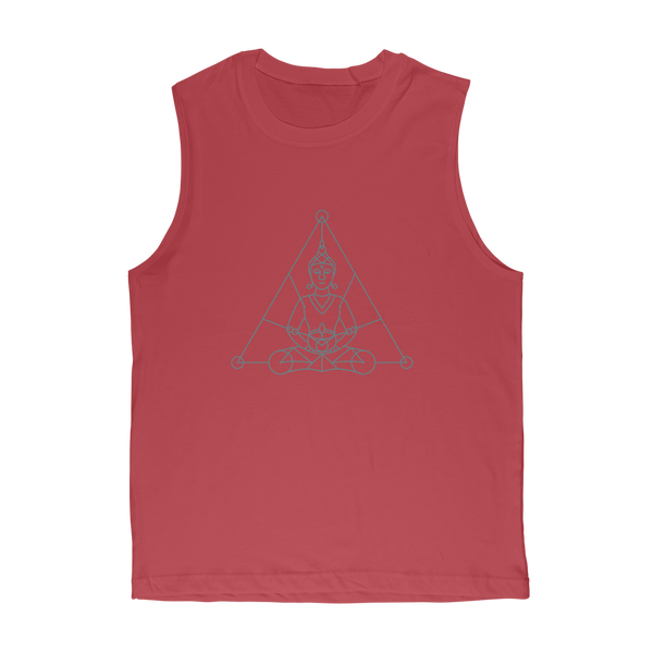 Zen Meditation-01 ﻿Premium Adult Muscle Top