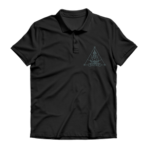 Zen Meditation-01 ﻿Premium Adult Polo Shirt