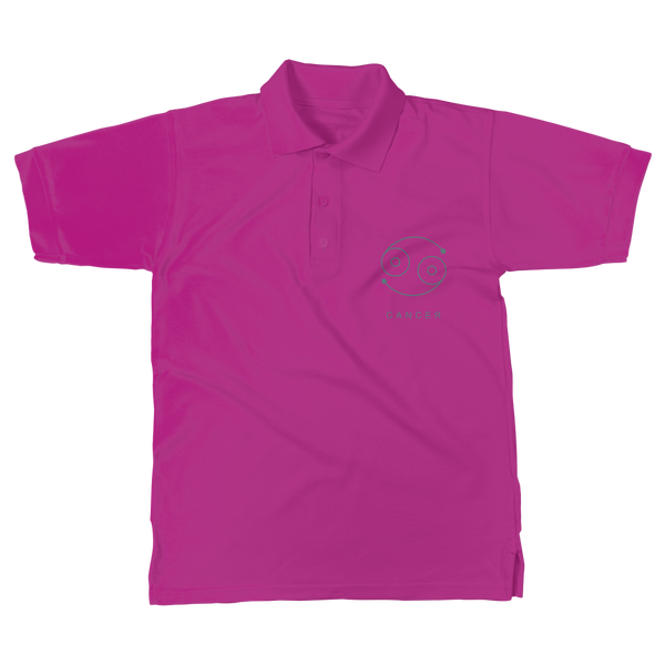 cancer-01 ﻿Classic Women's Polo Shirt