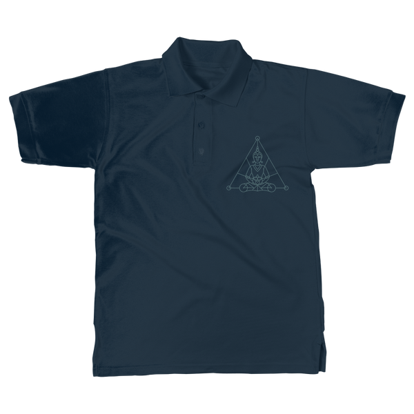 Zen Meditation-01 ﻿Classic Adult Polo Shirt