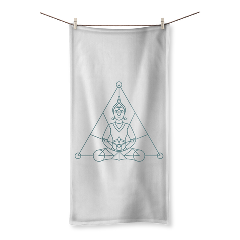 Zen Meditation-01 ﻿Sublimation All Over Towel