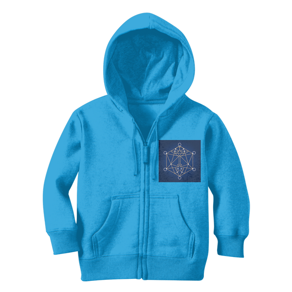 The Key - Color-01 ﻿Classic Kids Zip Hoodie