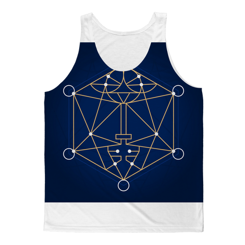 The Key - Color-01 ﻿Classic Sublimation Adult Tank Top