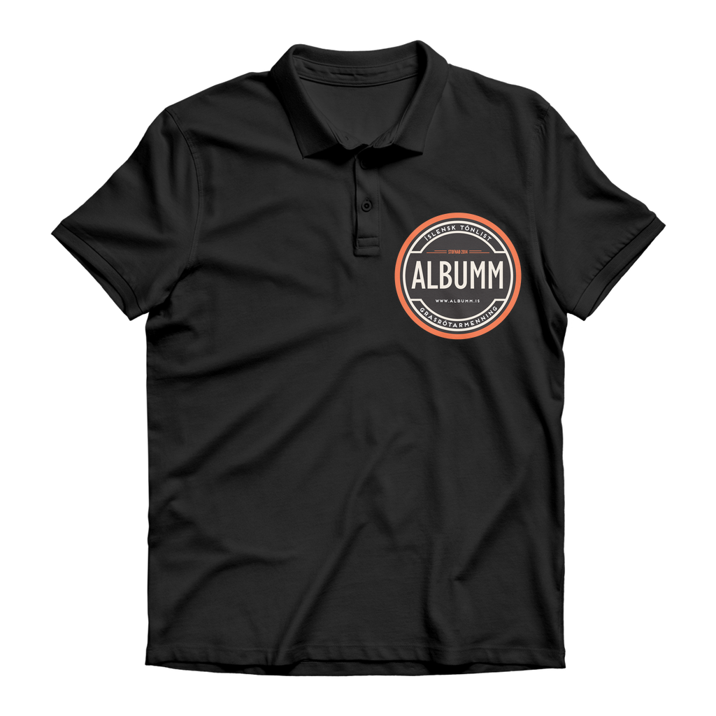 albumm-logo-net ﻿Premium Adult Polo Shirt