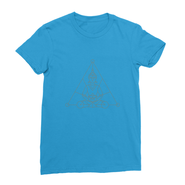 Zen Meditation-01 ﻿Classic Women's T-Shirt