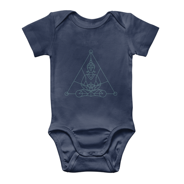 Zen Meditation-01 ﻿Classic Baby Onesie Bodysuit