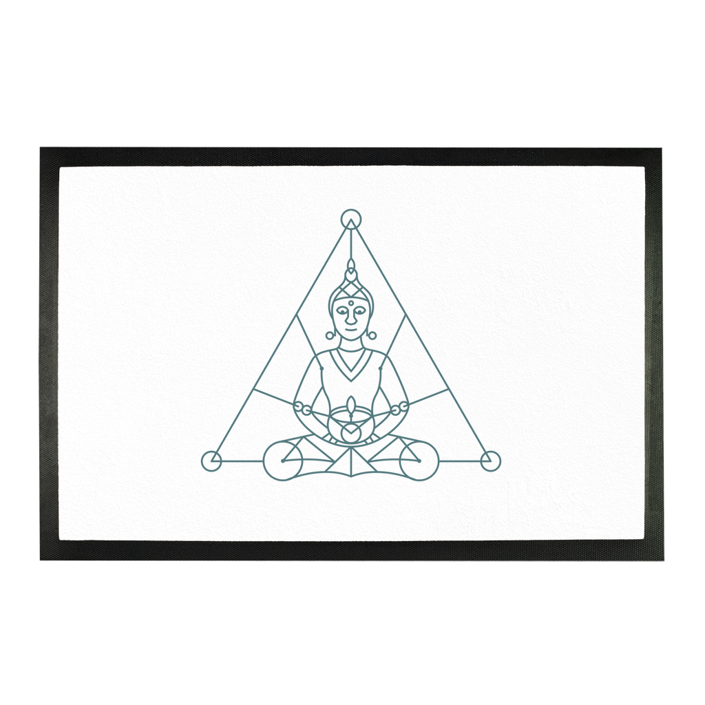 Zen Meditation-01 ﻿Sublimation Doormat