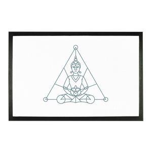 Zen Meditation-01 ﻿Sublimation Doormat