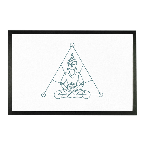 Zen Meditation-01 ﻿Sublimation Doormat